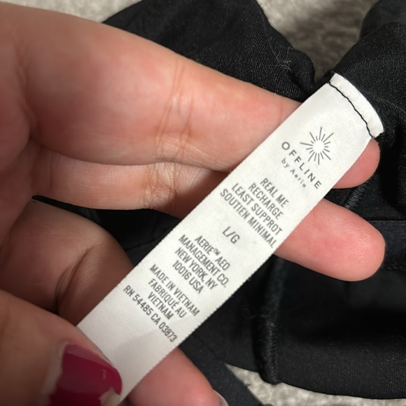 Aerie offline real me recharge sports bra !! 🖤 - Picture 7 of 7
